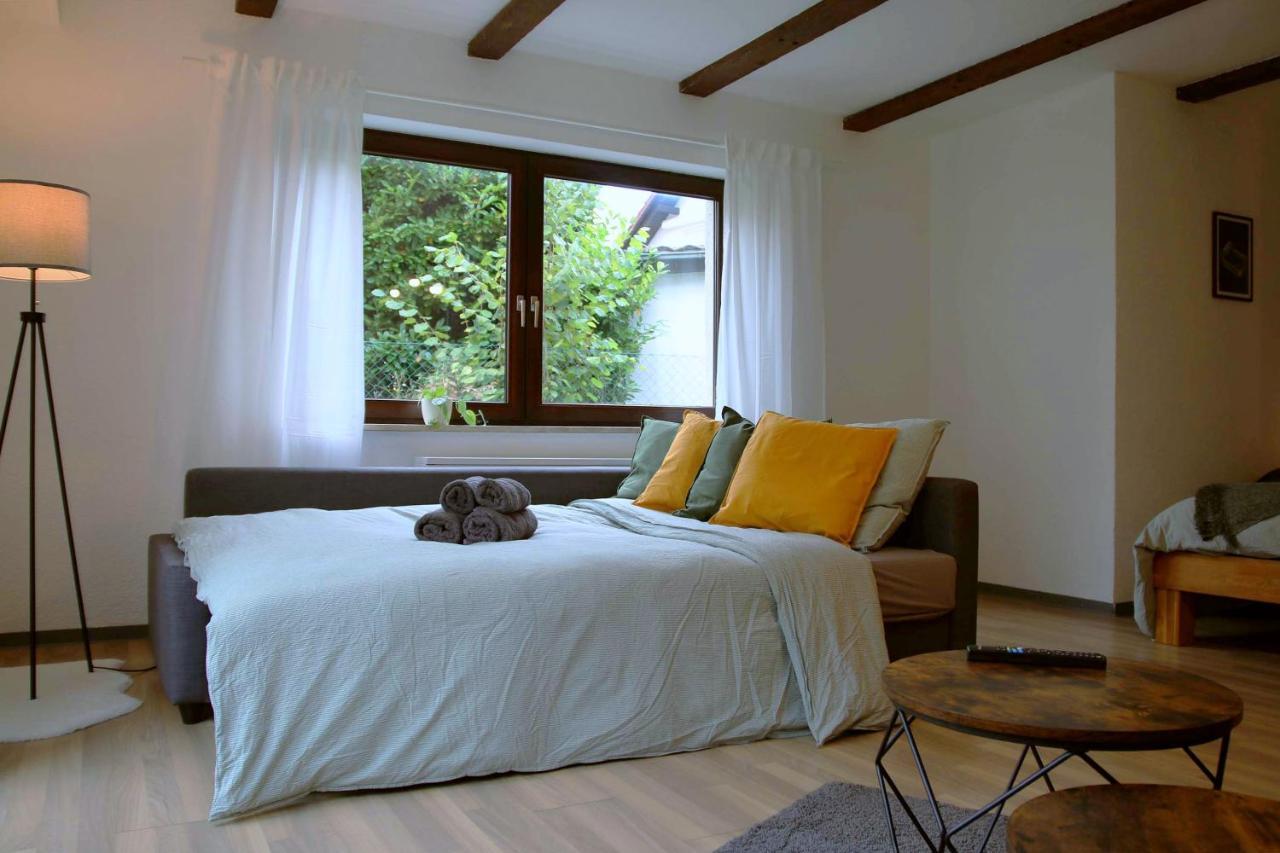 Studio-Apartment Mit Garten, Parkplatz & Kueche ออฟเฟนบูร์ก ภายนอก รูปภาพ